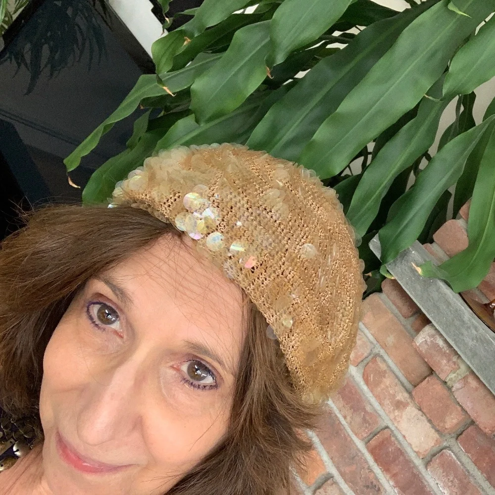 Vintage Handmade in Italy Beret hat - Picture 6 of 9